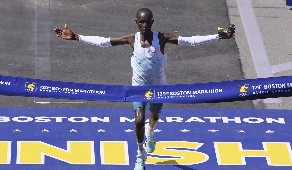 NextImg:John Korir joins brother in Boston Marathon victory with second-fastest time in race history