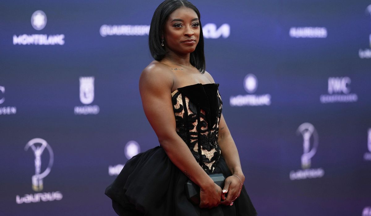 NextImg:Simone Biles calls Riley Gaines ‘sick’ for opposing male-born athletes in female sports