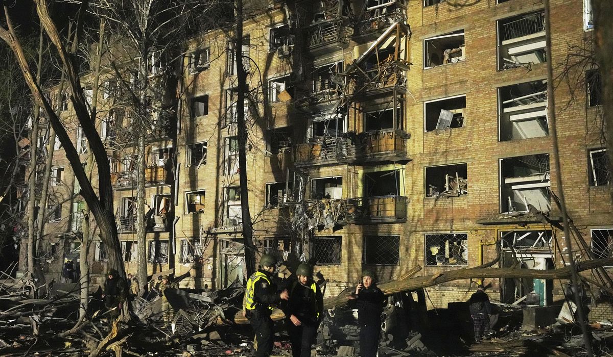 NextImg:Ukraine says another Russian drone attack kills 3 after Trump rebuked Putin