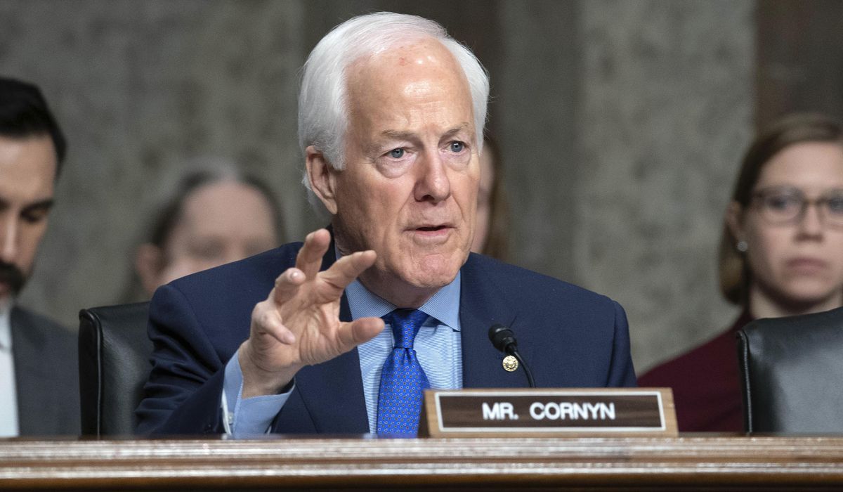 NextImg:Sen. John Cornyn takes early shot at ‘Crooked Ken Paxton’ in Texas GOP primary showdown