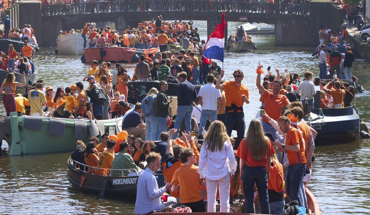 NextImg:The Netherlands is turning orange to celebrate King Willem-Alexander’s birthday