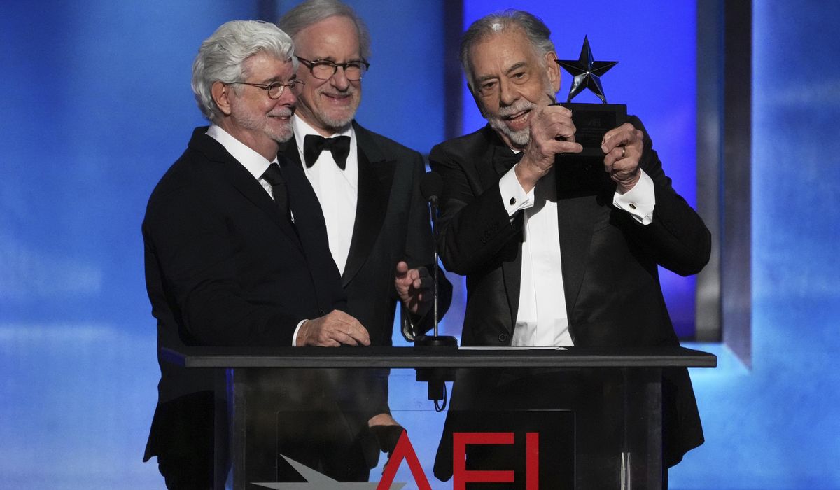 NextImg:Spielberg, De Niro, Freeman praise Francis Ford Coppola as he accepts the AFI Life Achievement Award