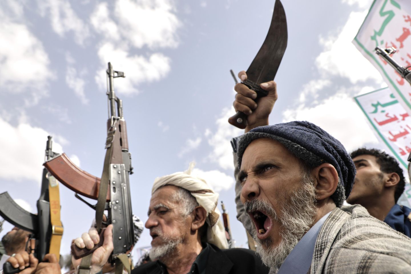 Houthi rebels say Israeli strikes have hit the Yemeni capital