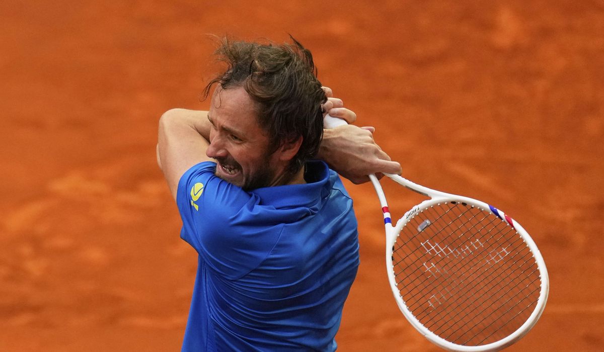 NextImg:Madrid Open players took blackout in stride, enjoyed time away from cellphones