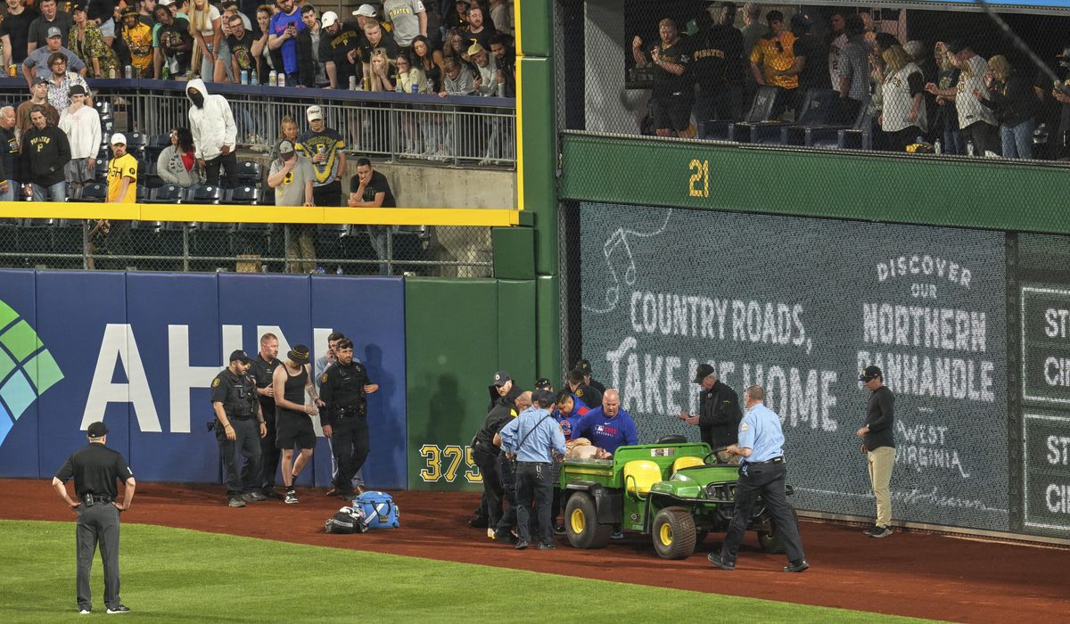 NextImg:Man charged with providing alcohol to 20-year-old fan who fell from PNC Park outfield wall