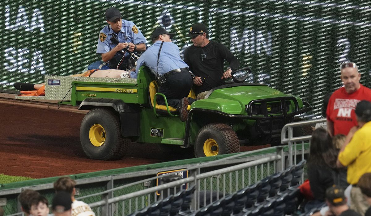 NextImg:Fan who fell 21 feet at Pittsburgh Pirates game able to take steps