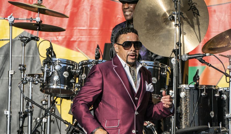 Morris Day of Morris Day and the Time performs during the second weekend of the New Orleans Jazz & Heritage Festival on Thursday, May 1st, 2025, at Fair Grounds Race Course in New Orleans. (Photo by Amy Harris/Invision/AP)