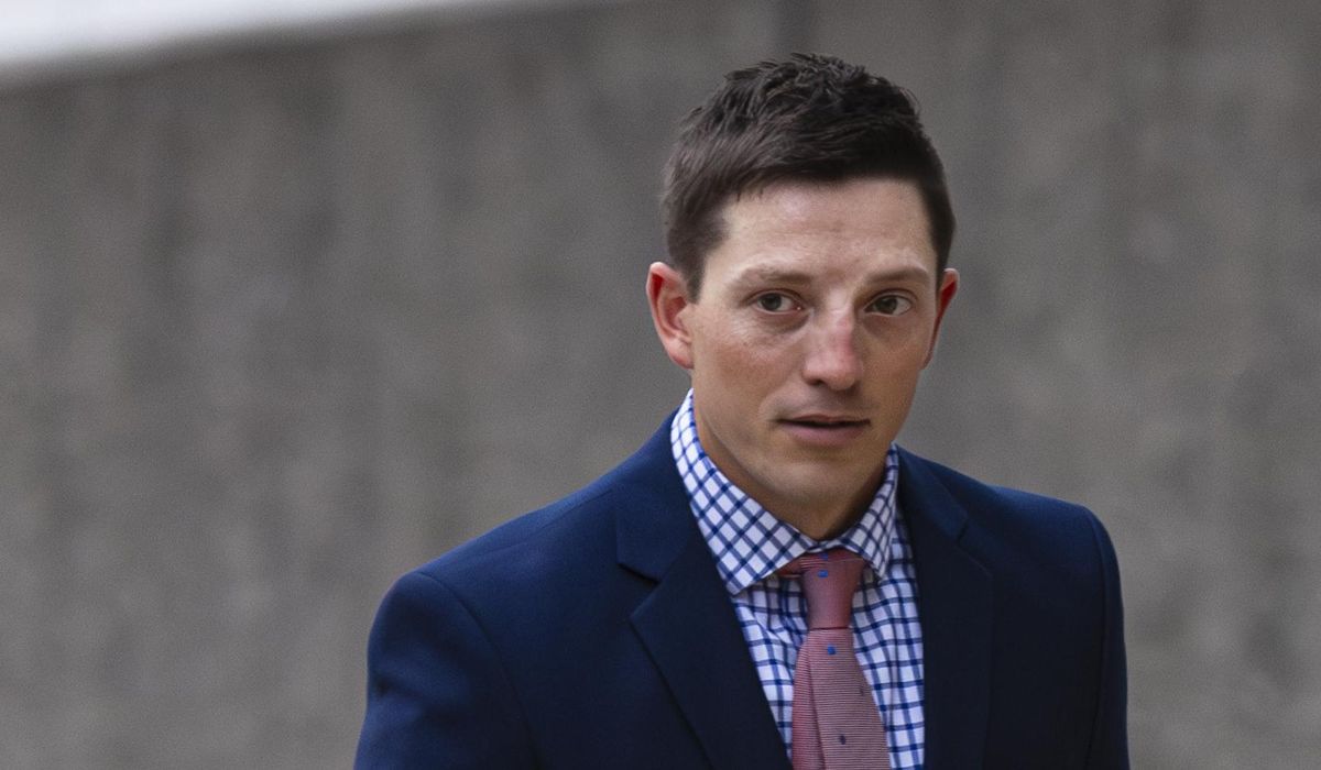 NextImg:Michigan officer on trial tells jurors he feared for his life before killing African immigrant