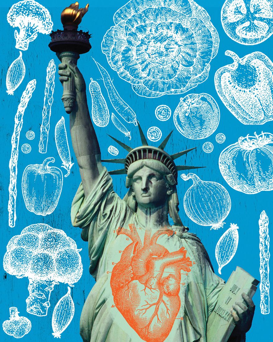 Make America Healthy Again illustration by Linas Garsys / The Washington Times