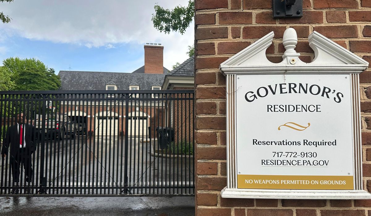 NextImg:Pennsylvania governor’s residence to get an ‘anti-climb’ fence