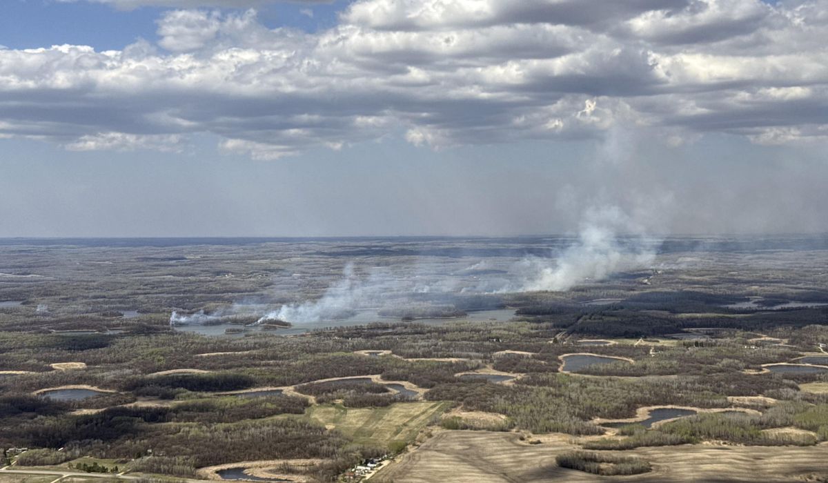 NextImg:Wildfires burn thousands of acres on tribal lands in North Dakota