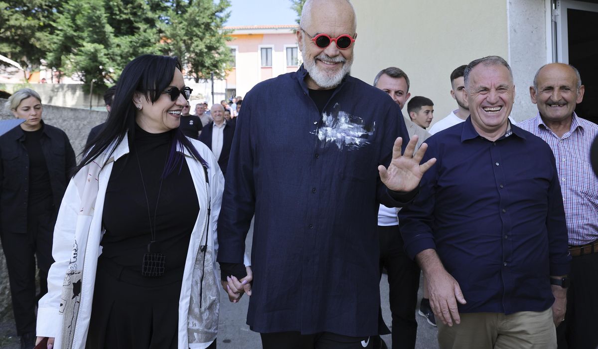 NextImg:Albanian preliminary polls results show a clear win for the ruling Socialists