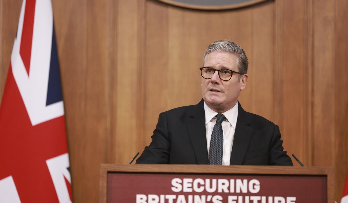 NextImg:U.K. police investigate overnight fire at Prime Minister Starmer’s house
