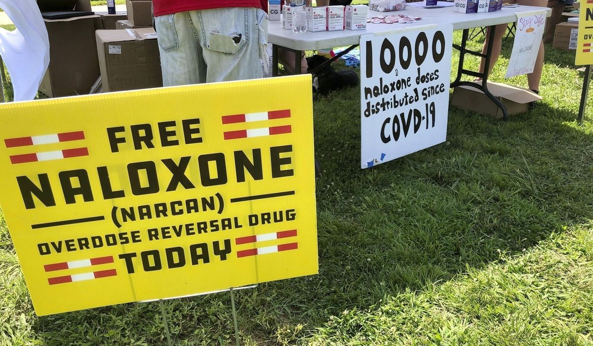 NextImg:Overdose deaths fell nearly 27% last year to the lowest level since 2019