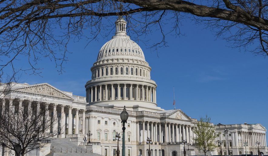 The U.S. Capitol is seen in Washington, March 25, 2025. (AP Photo/J. Scott Applewhite, File)