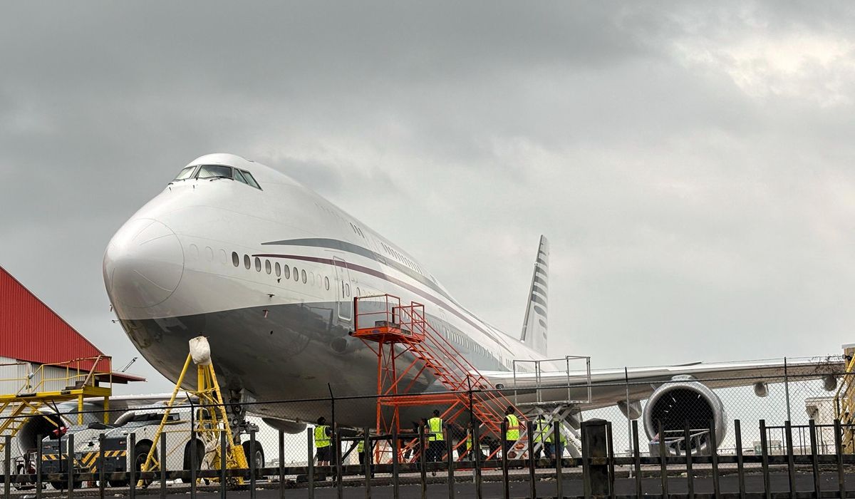 NextImg:Trump says Air Force One gifted by Qatar could be ready by February
