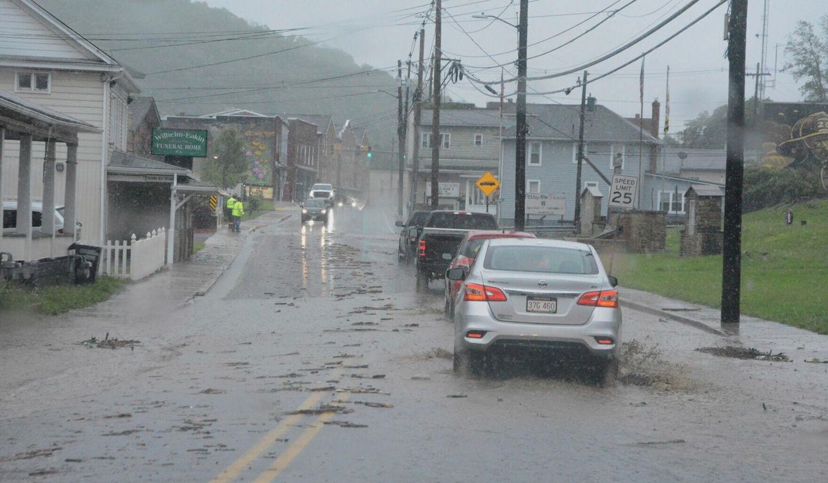 NextImg:Floods in Maryland, Virginia lead to evacuated schools, one child drowned