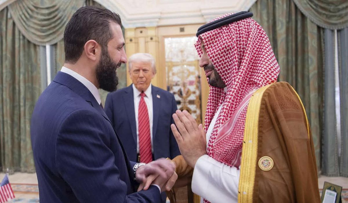 NextImg:Trump urges Syrian president to establish relations with Israel