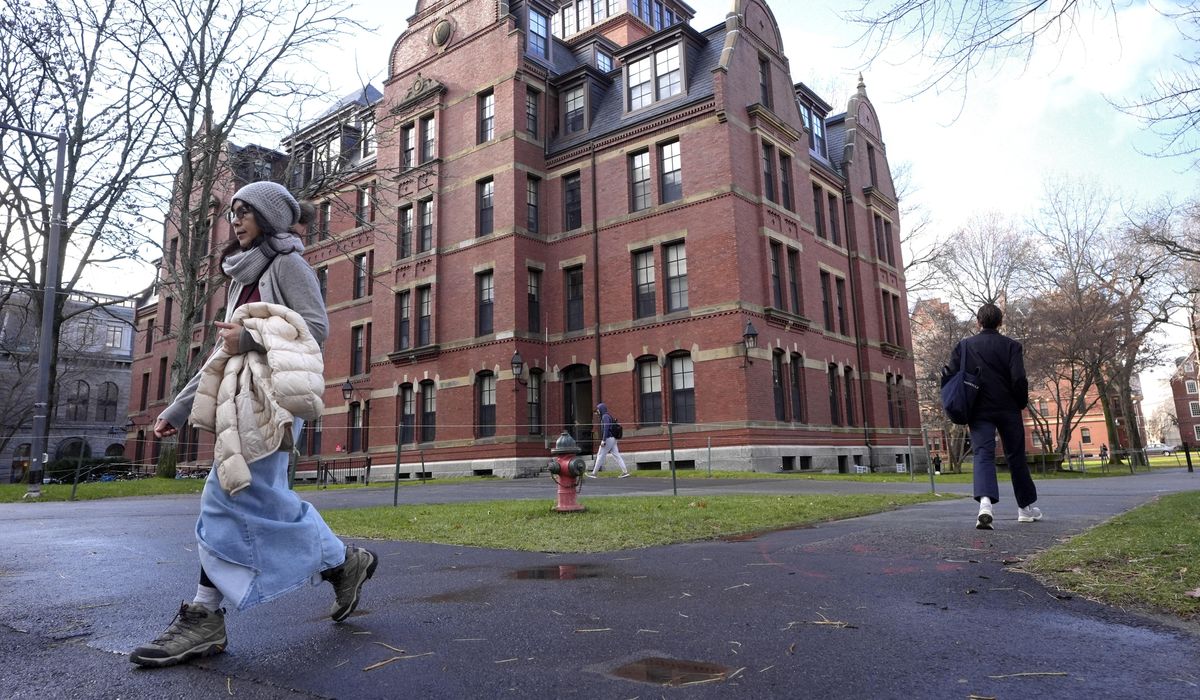 NextImg:Trump says some foreign students at Harvard can’t even do remedial math