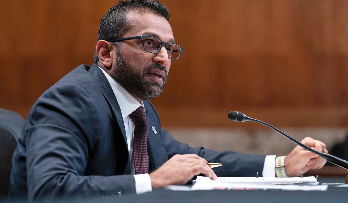 NextImg:Information regarding FBI informants at Capitol riot will ‘surprise’ and ‘shock’ people, Patel says