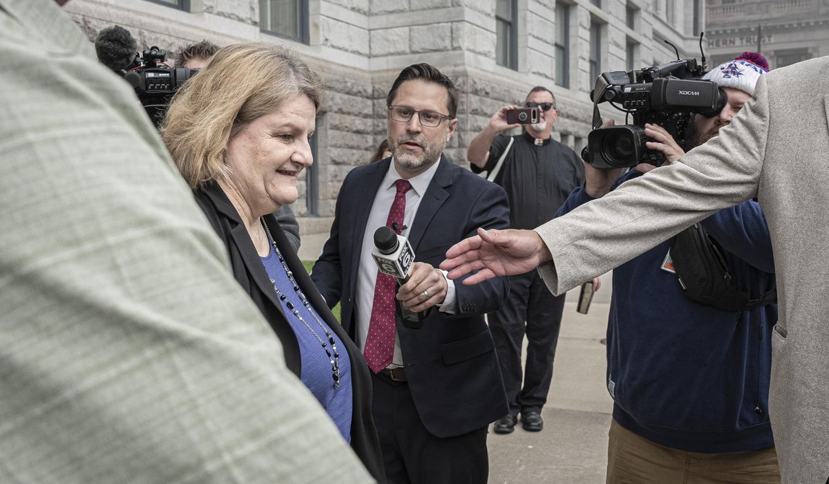 NextImg:Wisconsin judge accused of helping a man dodge immigration agents seeks donations for attorneys