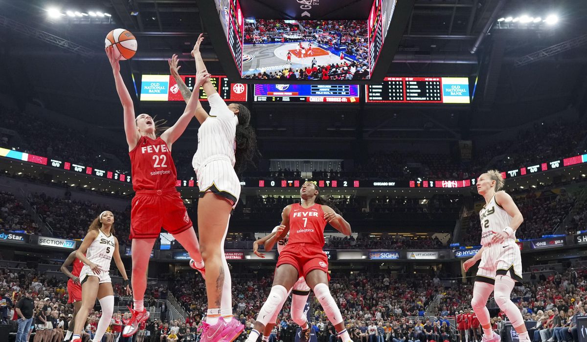 NextImg:Caitlin Clark says flagrant foul for shoving Angel Reese was not ‘malicious’
