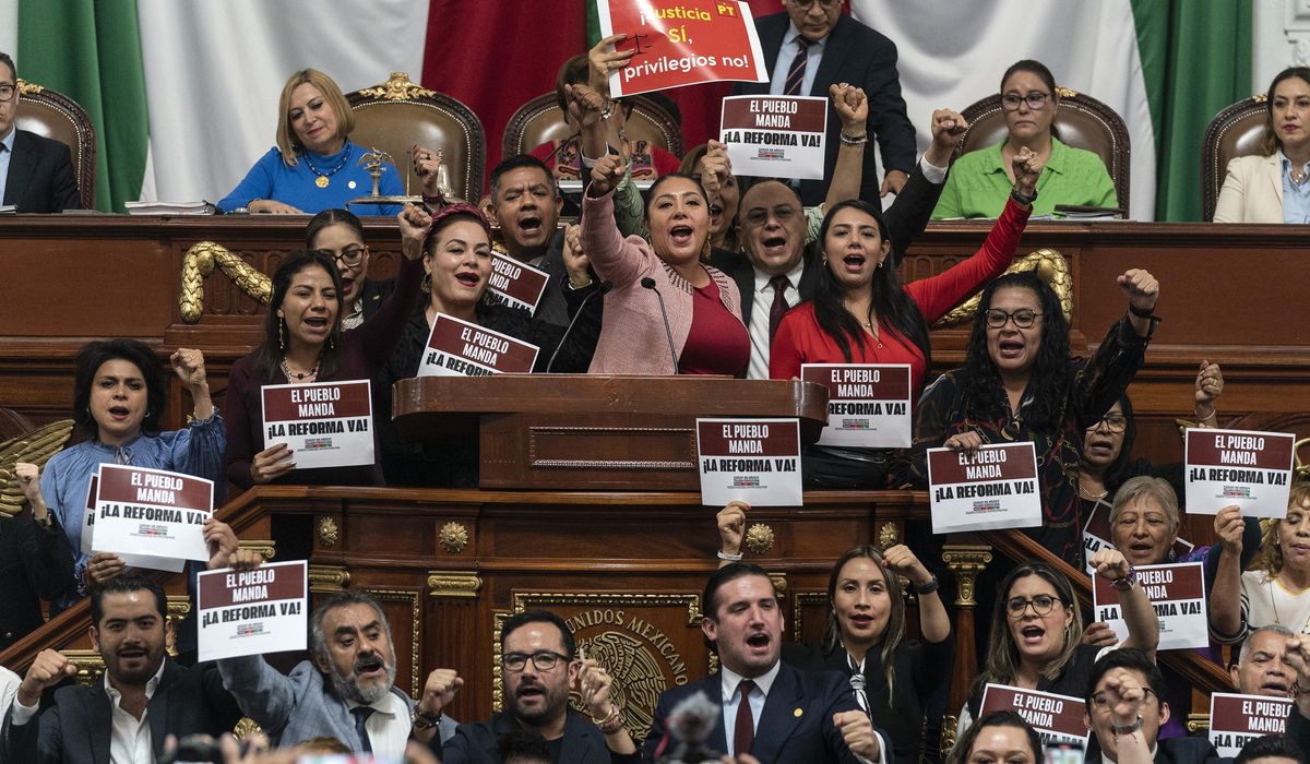 NextImg:Mexicans will elect a new judiciary June 1. A look at some of the candidates