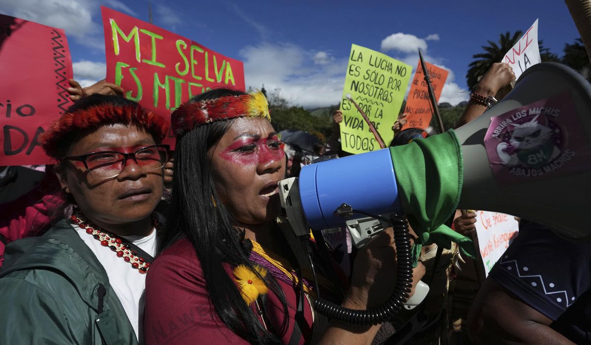 NextImg:Ecuador to host Indigenous summit seeking enforcement of court’s human rights rulings