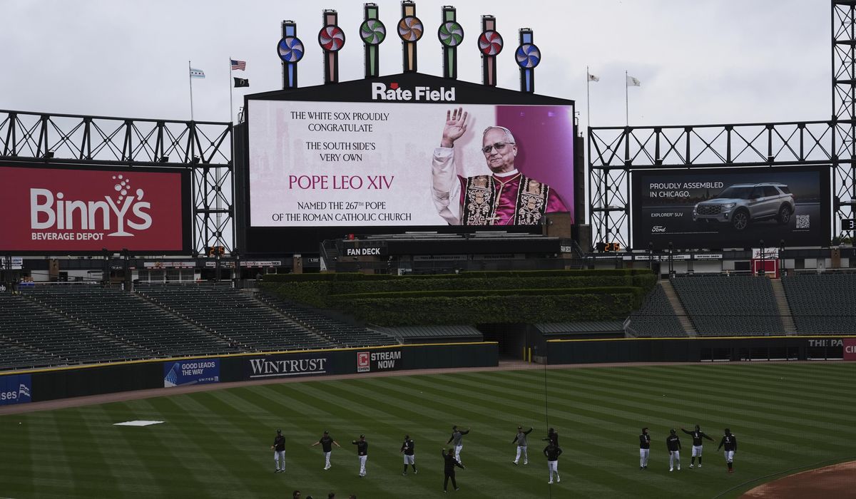 NextImg:Pope Leo’s video address to be played at Chicago’s White Sox ballpark