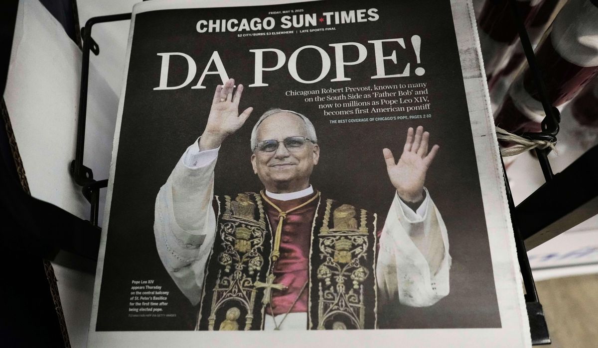 NextImg:There’s an American pope, and he’s just like us. At least, we really, really want him to be