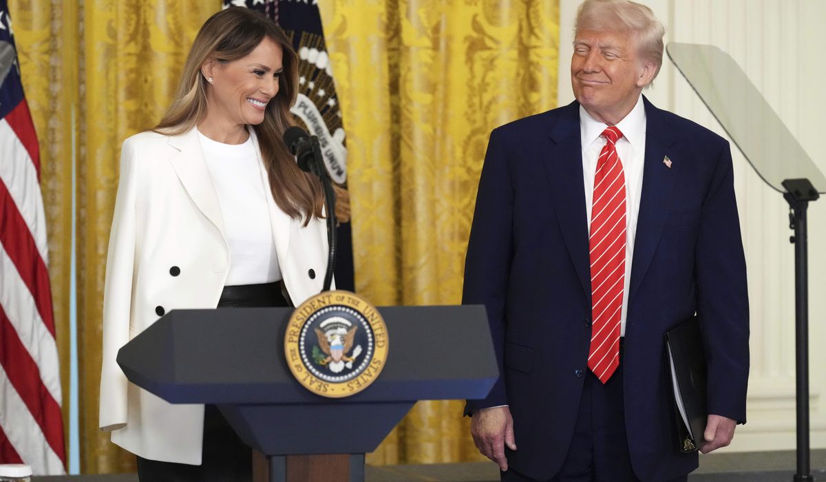 NextImg:Trump, alongside the first lady, will sign a bill to make posting ‘revenge porn’ a federal crime
