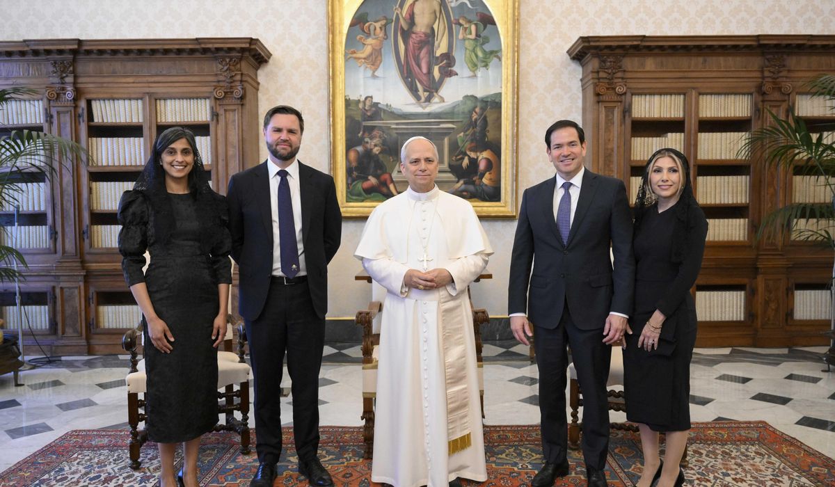 NextImg:Pope and Vance meet ahead of U.S.-led diplomatic flurry to reach ceasefire in Ukraine