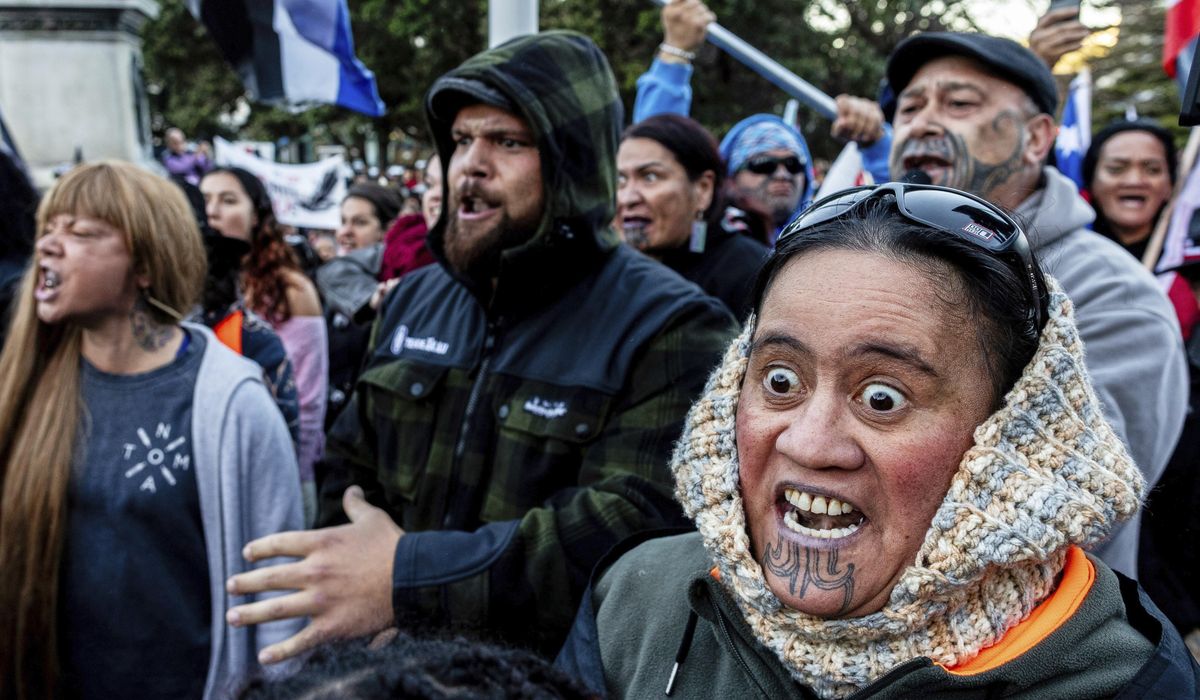 NextImg:How uproar over a Maori haka, beloved in New Zealand life, sowed chaos and gridlock in Parliament