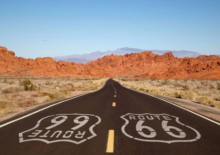 From ancient caves to giant craters to a painted desert, discover the rugged natural wonders waiting just off Route 66. Photo credit: Depositphotos.
