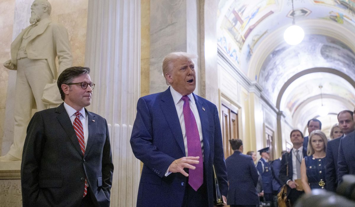NextImg:House GOP leaders forge on with plans for late Wednesday or early Thursday vote on Trump agenda bill