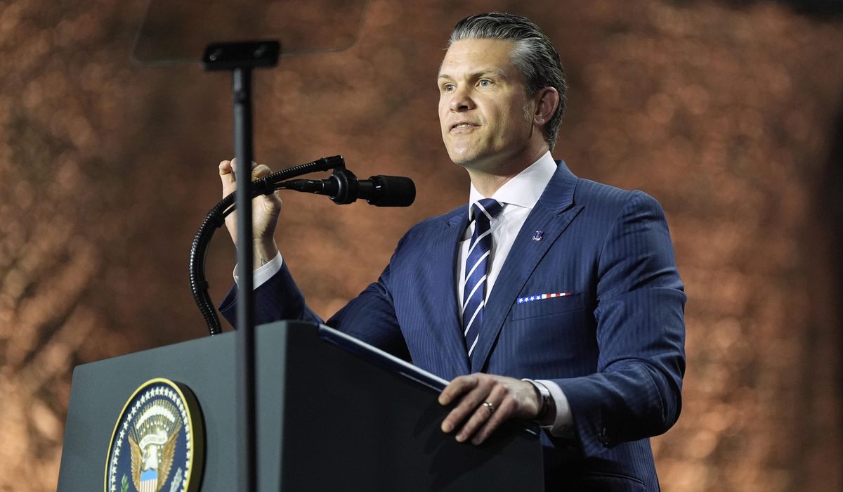 NextImg:Hegseth hosts prayer service at the Pentagon, says it will be monthly event
