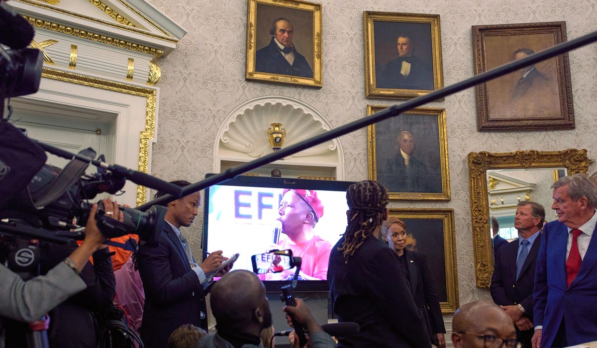 NextImg:Trump seizes on videos of a fringe South African politician as evidence of threats to white farmers