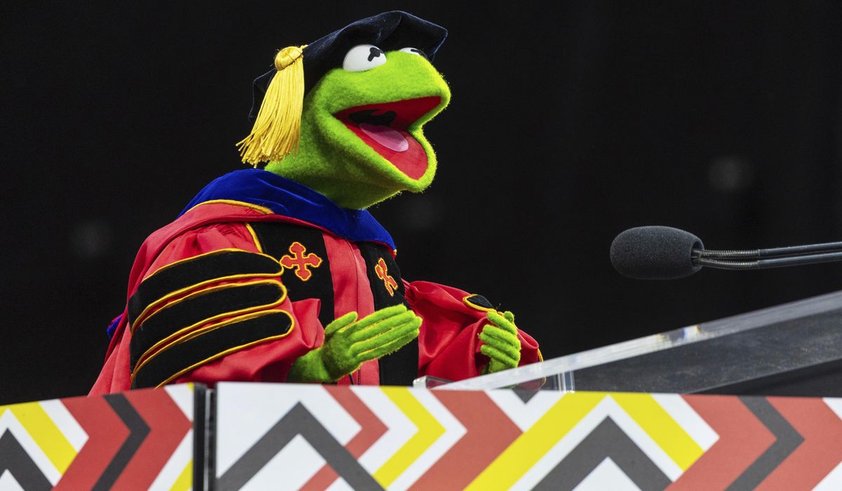 NextImg:WATCH: ‘Leap together,’ Kermit the Frog’s commencement address at University of Maryland graduation