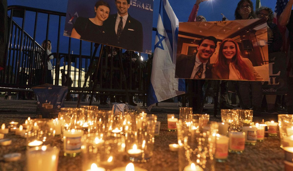 NextImg:Suspect in shooting of Israeli Embassy staffers railed against Gaza war in online posts