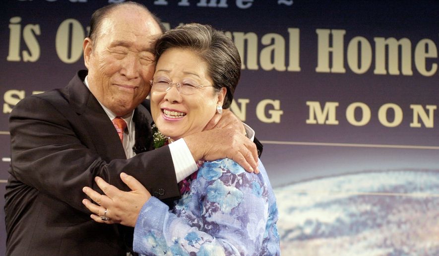 Rev. Dr. Sun Myung Moon and his wife, Dr. Hak Ja Han. The paper's founders had a simple but radical idea: that there was always room for a legitimate, professionally reported newspaper with an editorial page not ashamed to embrace traditional values, an outlet that would give each voice and viewpoint an honest hearing and a thorough, fairly reported vetting.