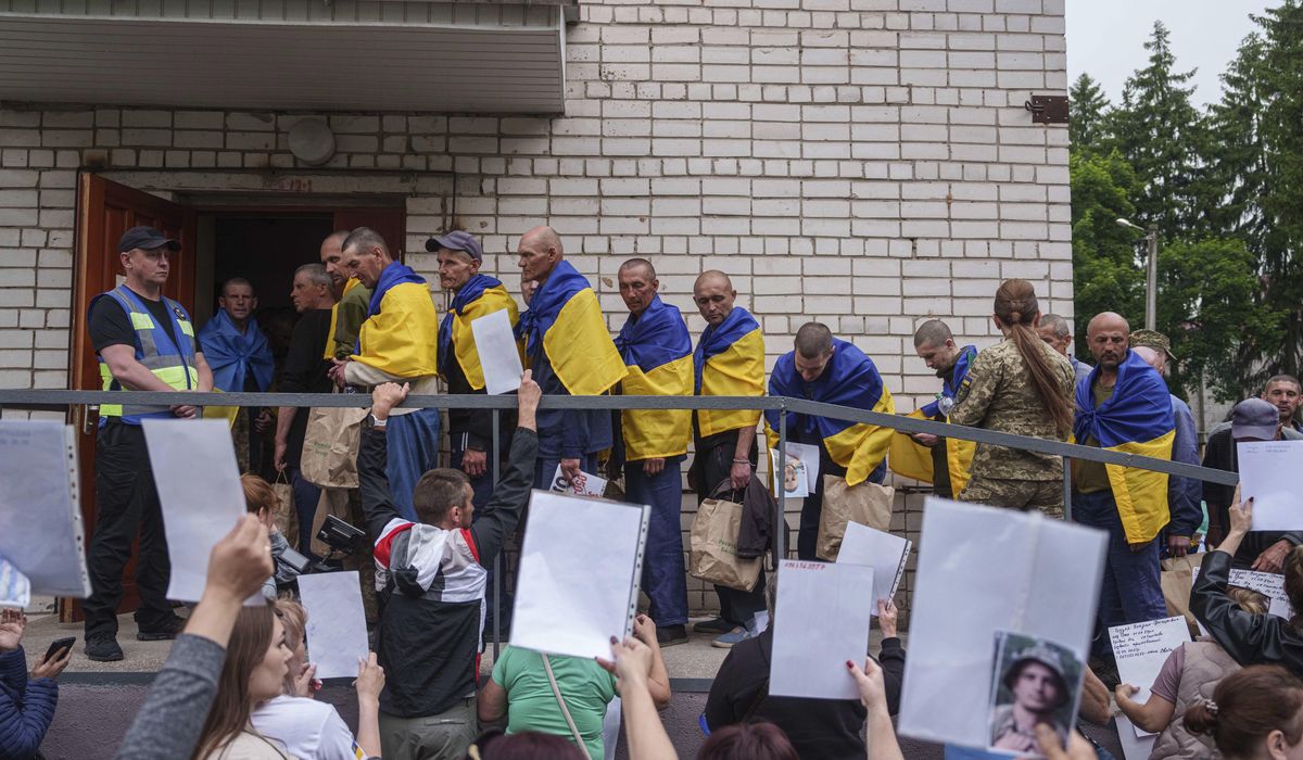 NextImg:Third day of prisoner exchanges follows deadly night of Russian bombardment of Ukraine