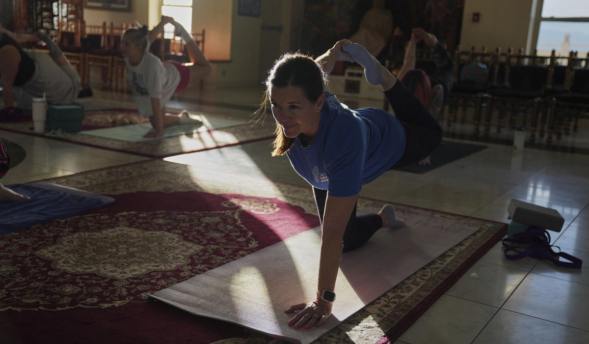 NextImg:Members of Latter-day Saints turn to yoga for its physical and spiritual benefits