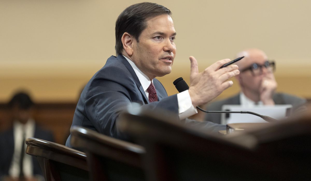 NextImg:Rubio says U.S. will deny travel permits to foreign officials who censor Americans
