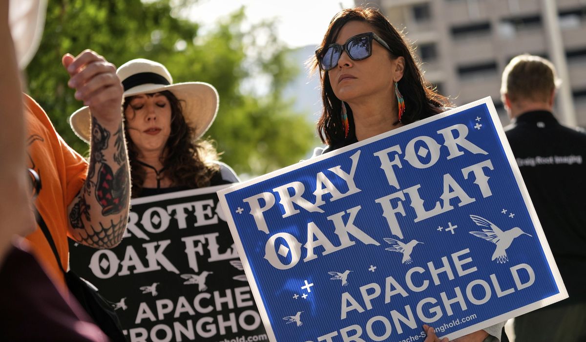 NextImg:Supreme Court won’t hear Apache request to block mining at Arizona’s Oak Flat