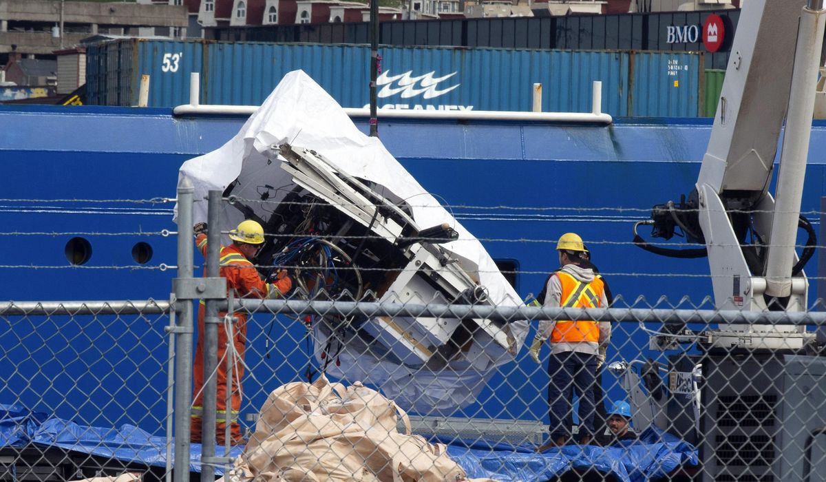 NextImg:Vessel’s implosion can be heard on new video from expedition to Titanic wreckage