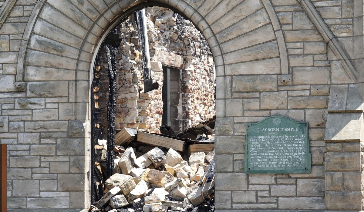 NextImg:Foundations donate $1.5M to help restore historic Black church in Memphis gutted by arson