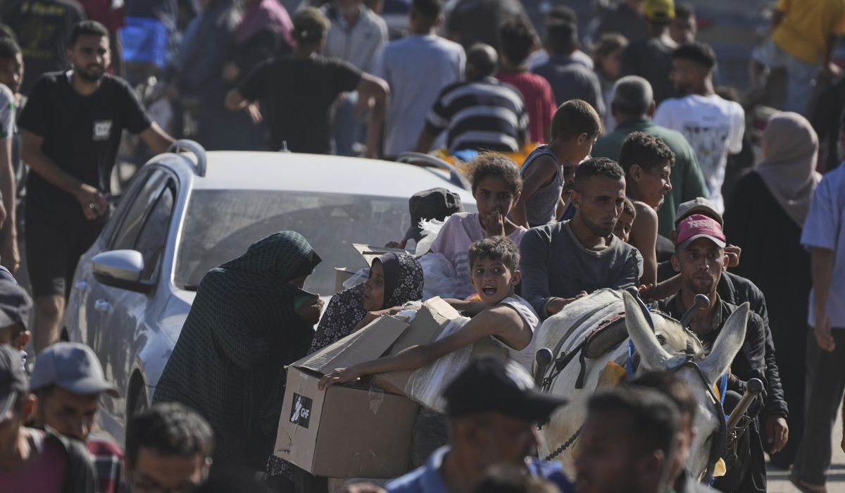 NextImg:U.S.-backed aid group denies that 31 Palestinians were killed on their way to get food in Rafah