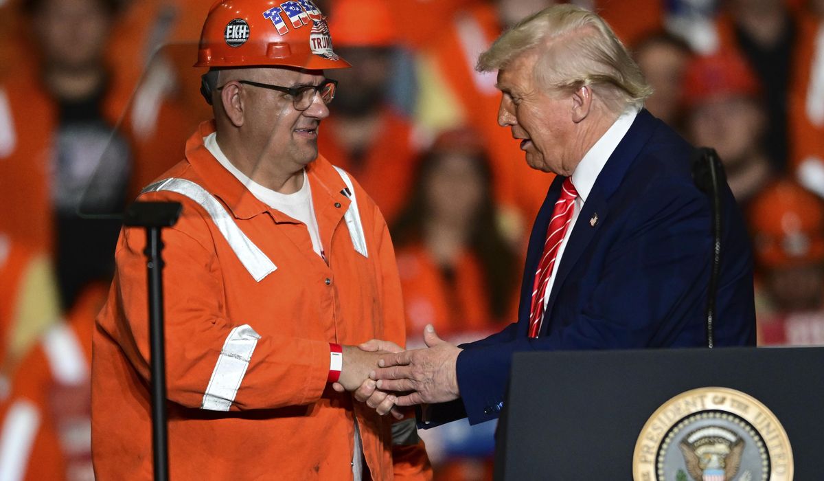 NextImg:Trump hails Nippon-U.S. Steel deal for saving 100,000 American jobs