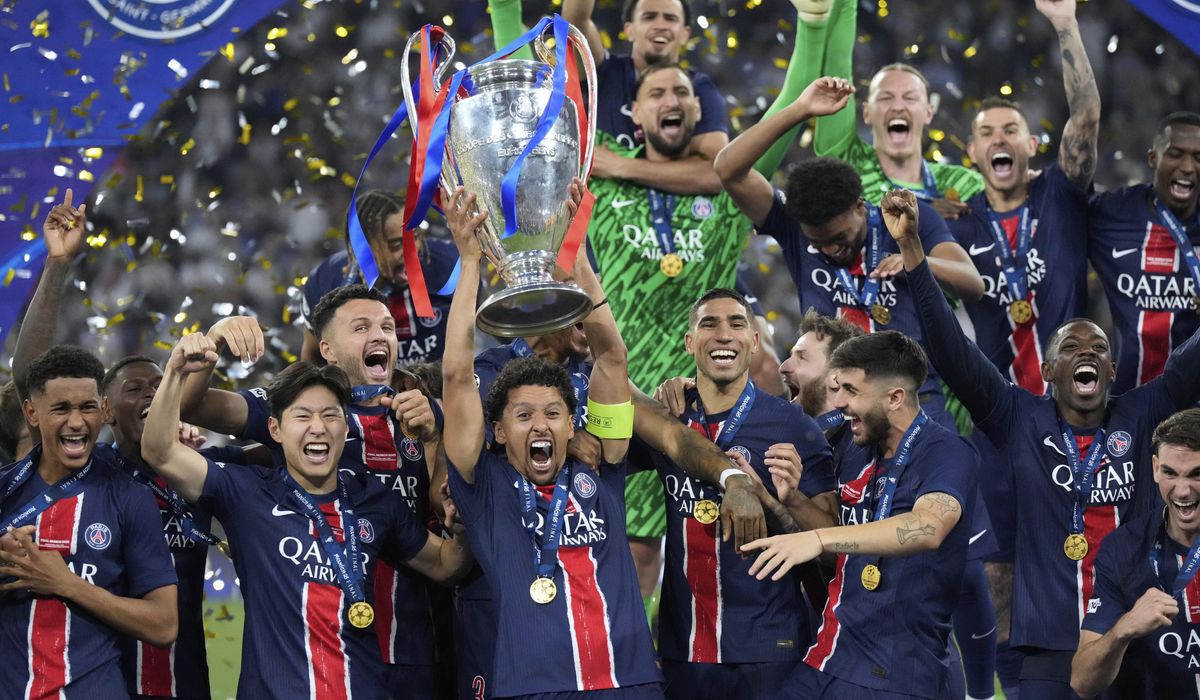 NextImg:Paris Saint-Germain routs Inter Milan to win the Champions League for the first time