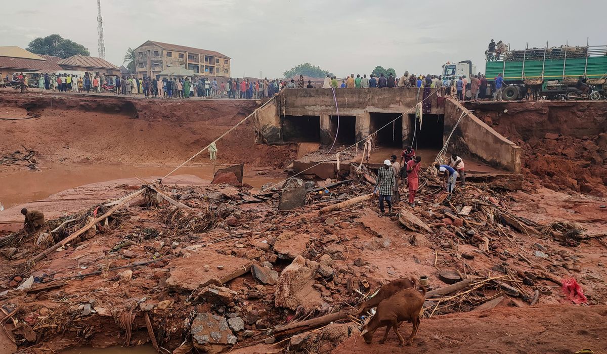 NextImg:Death toll reaches 151 in north-central Nigerian town submerged in floods, with thousands displaced